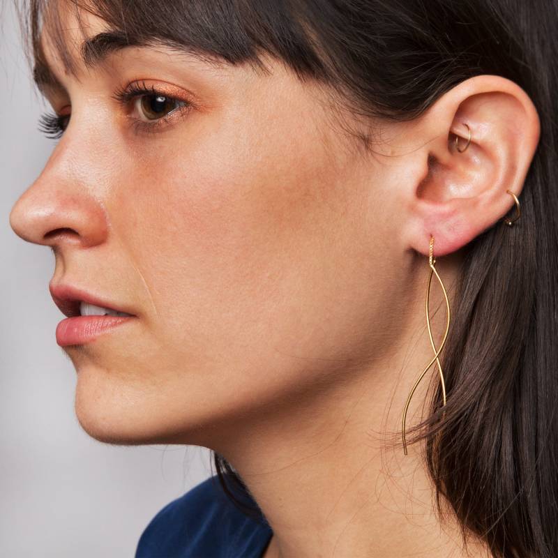 Ohrring Einfädler, Sterling Silber Threader von Everfound