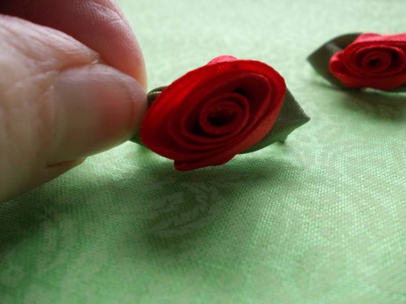 Rote Rose Brosche Rote Rose Brosche von EvergreenFloral