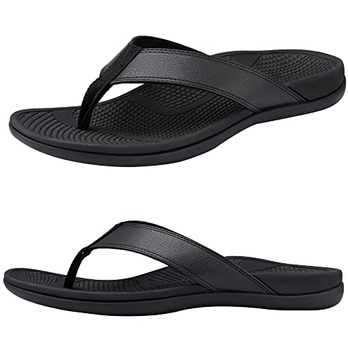Everhealth Herren Zehentrenner Walking Flip Flops Orthopädische Sandalen mit Bogenunterstützung für Plantarfasziitis Plattfüßen Linderung von Fersenschmerzen, Stützende Strand Hausschuhe Sandale Everhealth Herren Zehentrenner Walking Flip Flops Orthopädische Sandalen mit Bogenunterstützung für Plantarfasziitis Plattfüßen Linderung von Fersenschmerzen, Stützende Strand Hausschuhe Sandale von Everhealth