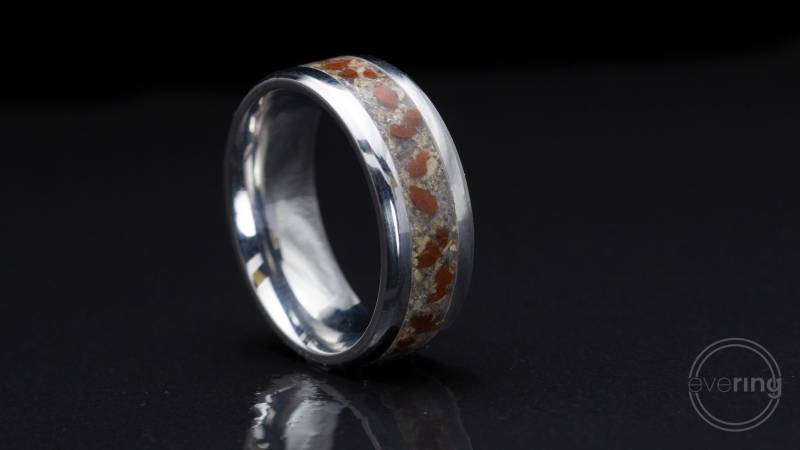 Sphalerit Und Mahagoni Obsidian Edelstahlring von EveringByBots2work