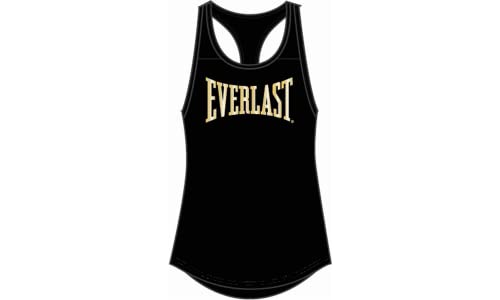 EVERLAST Damen Ivy Tank Top, Schwarz/Gold, XS von Everlast