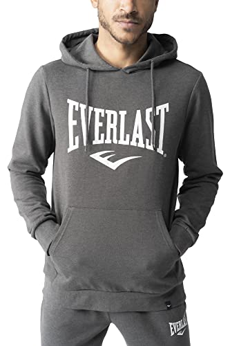 EVERLAST Herren Taylor Kapuzenpullover, Dunkelgrau, S von Everlast