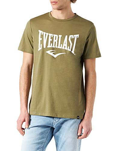 Everlast Herren T-Shirt Russel Sport Tshirt, kaki, XL von Everlast