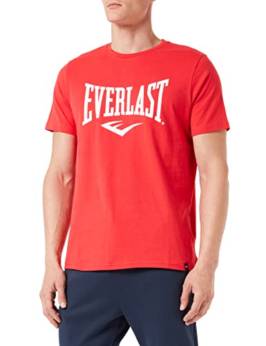 Everlast Herren T-Shirt Russel Sport Tshirt, rot, M von Everlast