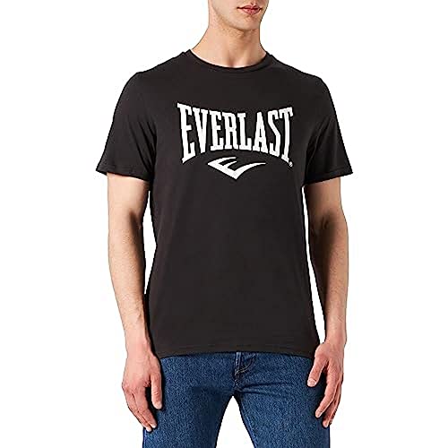 Everlast Herren T-Shirt Russel Sport Tshirt, schwarz schwarz, M von Everlast