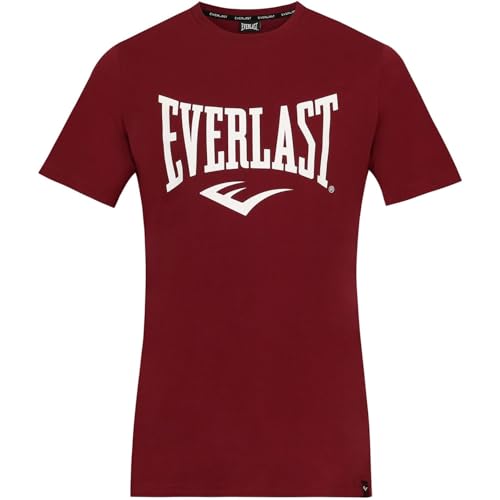 Everlast Herren T-Shirt Russel Sport Tshirt, weinrot, S von Everlast