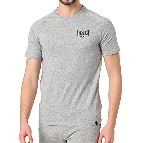 Everlast Herren T-Shirt Shawnee Sport Tshirt, grau, L von Everlast