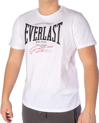 Everlast Norman T-Shirt Herren (XL, White) von Everlast