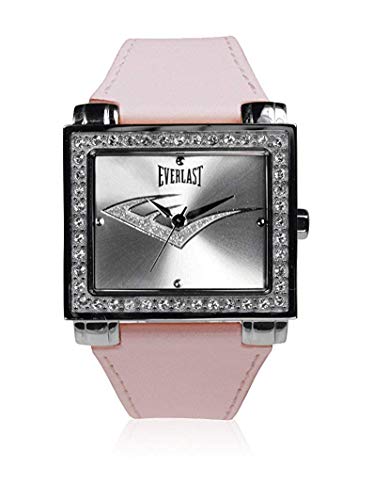 Everlast Unisex Erwachsene Analog Quarz Uhr mit Leder Armband EVER33-206-002 von Everlast