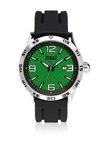 Everlast Unisex Erwachsene Analog Quarz Uhr mit Silikon Armband EVER33-210-001 von Everlast