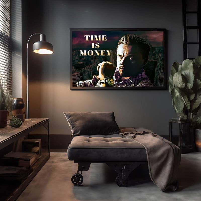 The Wolf Of Wall Street - Time Is Money von Evermemory