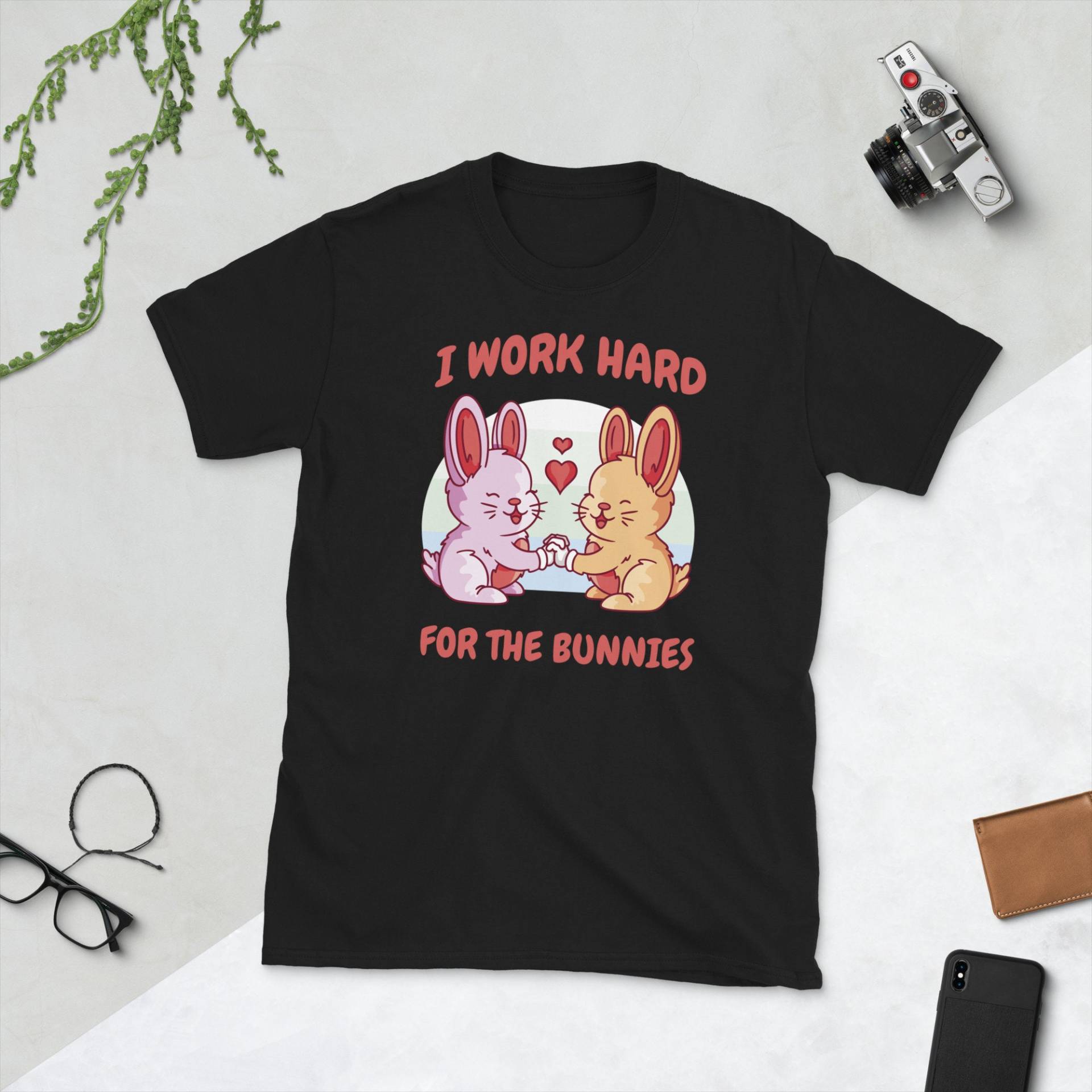 I Work Hard For The Bunnies Rabbit Hase Baby Bunny Ranch T Shirt I Work Hard For The Bunnies Rabbit Hase Baby Bunny Ranch T Shirt von EveryMerchStore