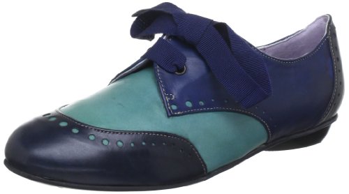 Everybody 850183, Damen Schnürhalbschuhe, Blau (blau/grün/schwarz 5), EU 37 von Everybody