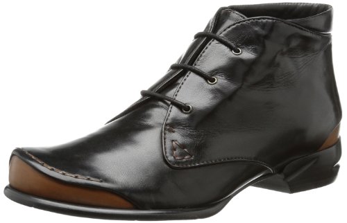 Everybody Damen 960944 Klassische Stiefel, Schwarz (schwarz/braun 1), 41 EU von Everybody