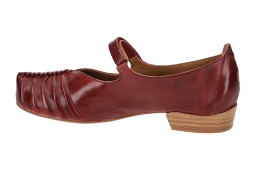 Everybody Damenschuhe - Riemchen Pumps GALEGA 30508H2296 446-sangria Rot, EU 38.5 von Everybody