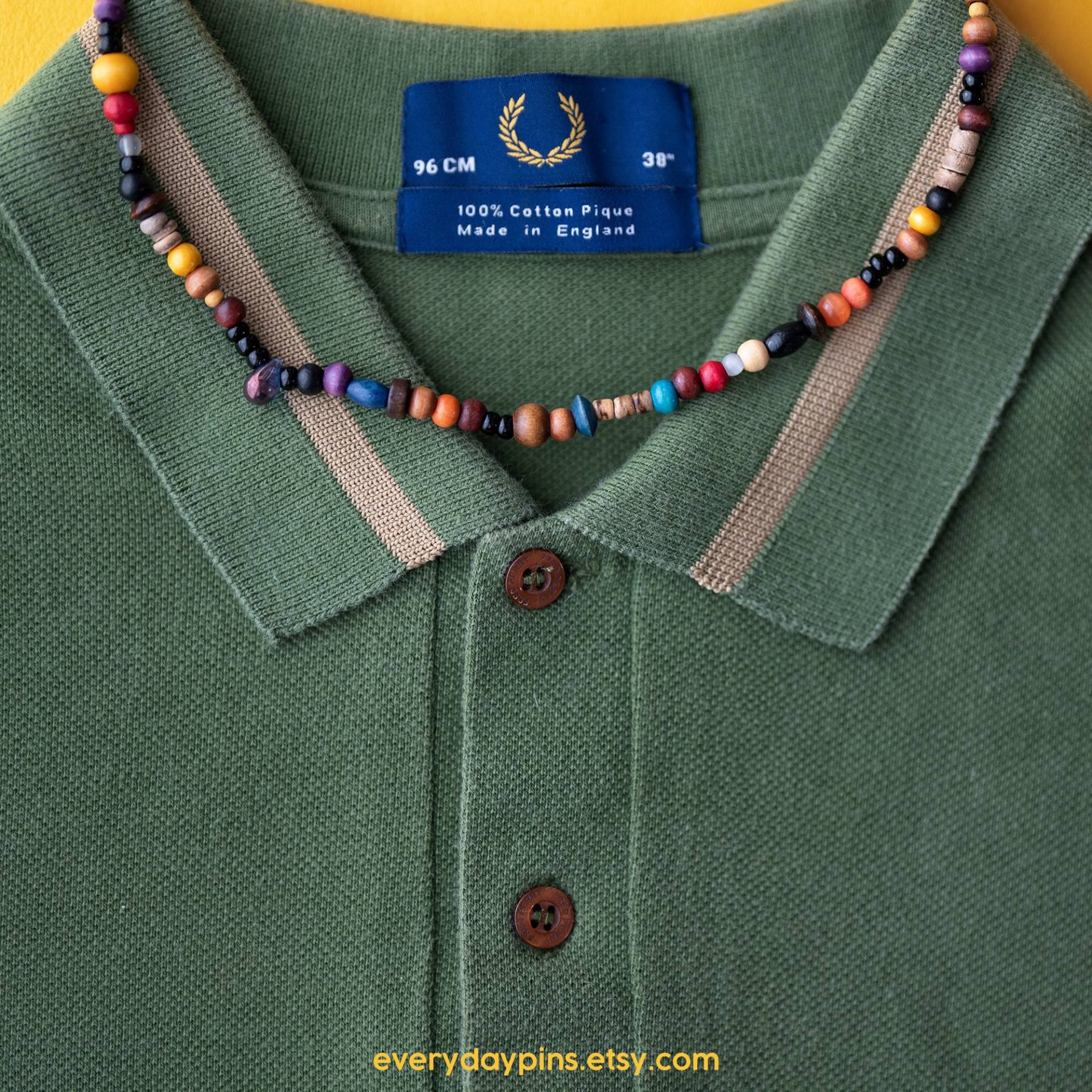 Damon Albarn's 90S Holzperlenkette Damon Albarn's 90S Holzperlenkette von EverydayPins