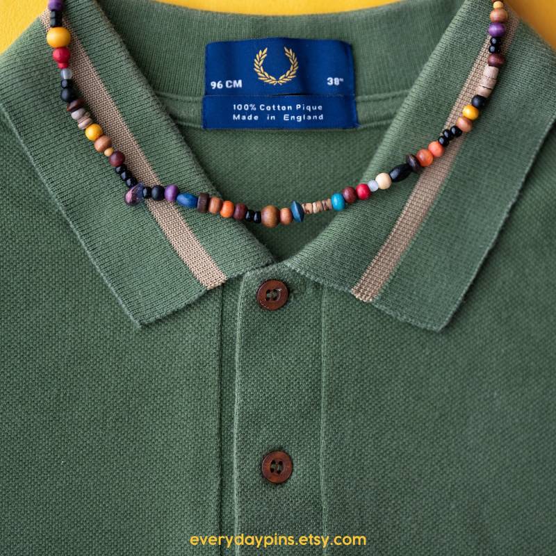 Damon Albarn's 90S Holzperlenkette von EverydayPins