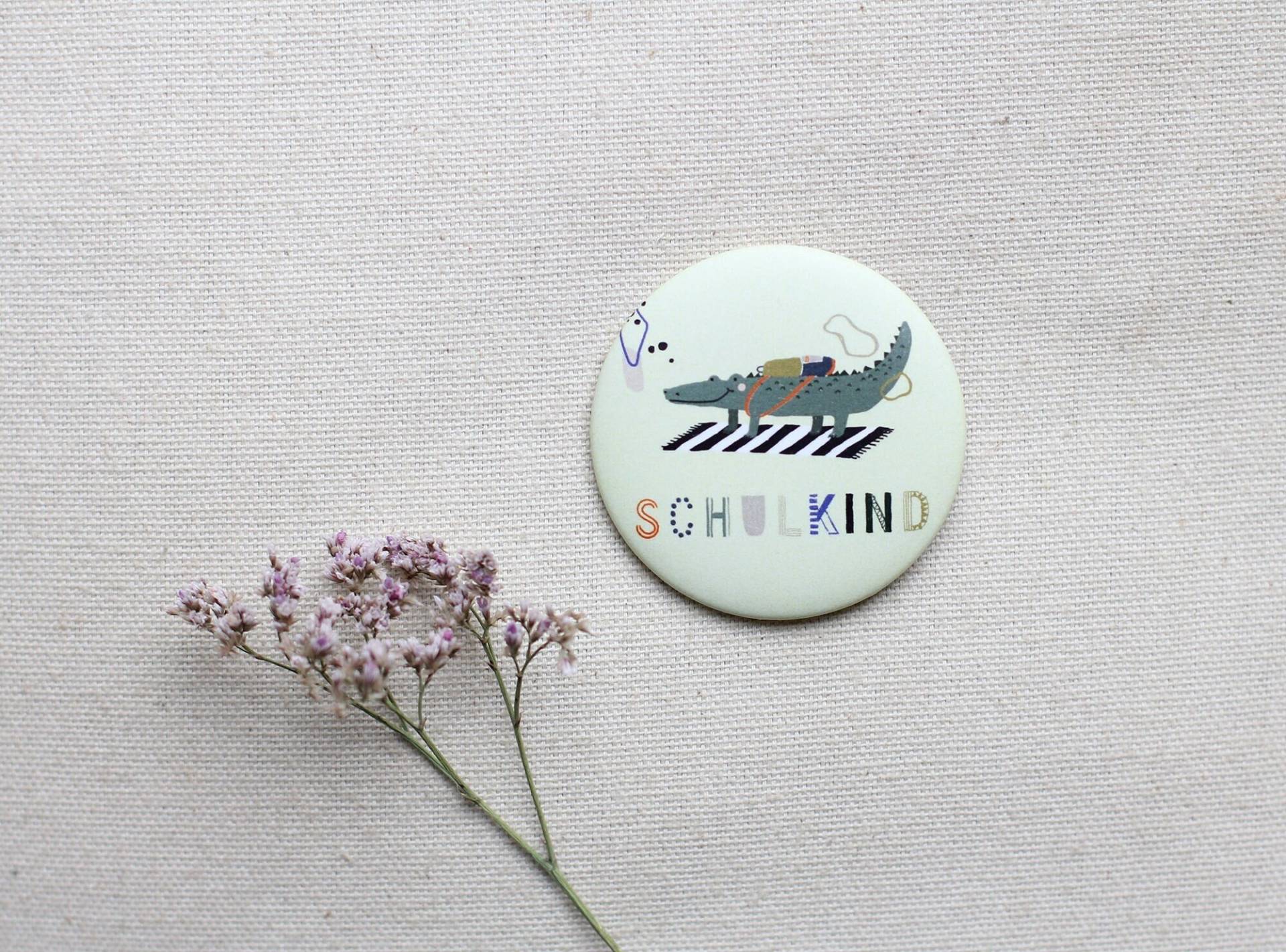 Button Schulkind von EverywhereyougoShop