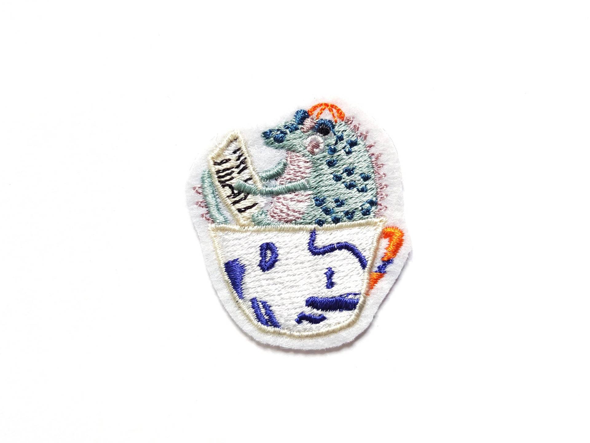 Krokodil Tasse/Patch Zum Aufbügeln Krokodil Tasse/Patch Zum Aufbügeln von EverywhereyougoShop