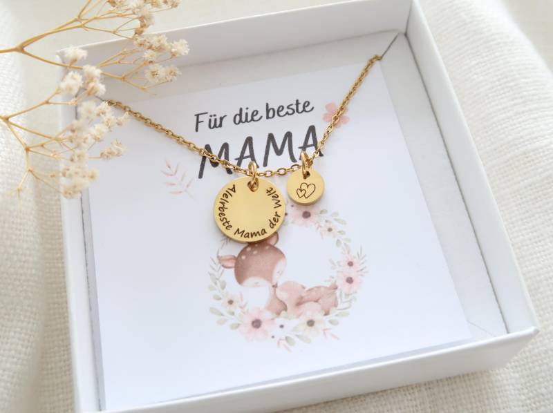 Personalisierte Kette Mit Namensgravur - Edelstahl in Silber Oder 18K Vergoldet Muttertagsgeschenk- Personalisiertes Weihnachtsgeschenk Personalisierte Kette Mit Namensgravur - Edelstahl in Silber Oder 18K Vergoldet Muttertagsgeschenk- Personalisiertes Weihnachtsgeschenk von EveundLyn