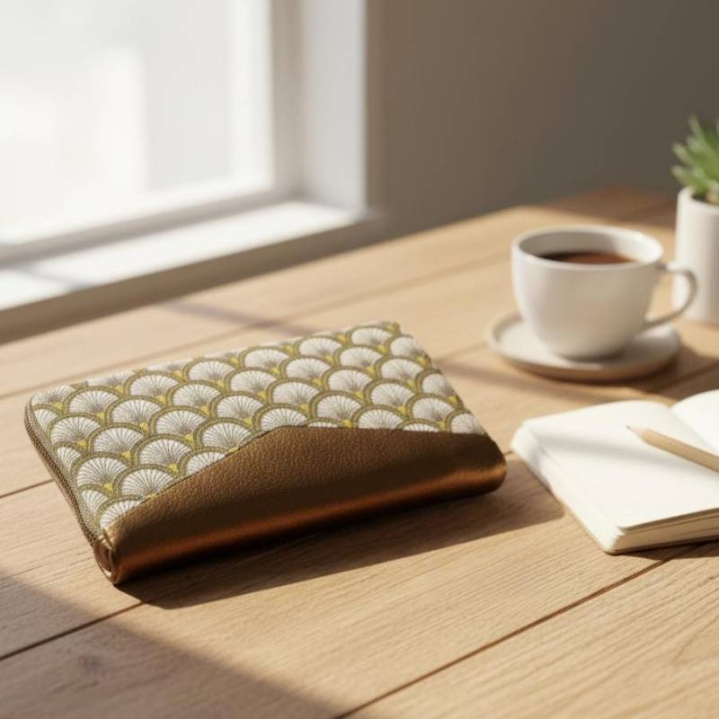 Geldbeutel - Länglich Umlaufender Reißverschluss von EvgOriginals