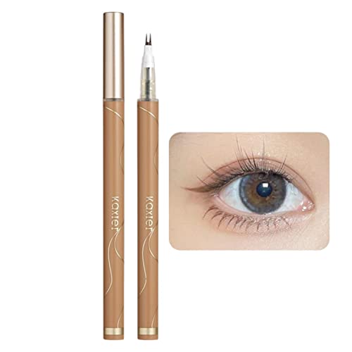 Liquid Liner Makeup Artist, 4,72 Zoll schnell trocknender wasserfester Eyeliner, wasserfester und schweißfester Eyeliner für Mädchen, Doppelspitze-Wimpernstift für den unteren Bereich von EviKoo