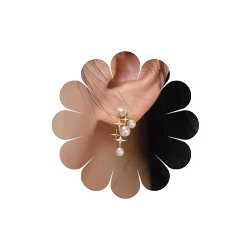 Eviarli Bohemian Perlenohrringe Kristall Stern Ohrringe Perlenohrringe Perlenohrringe Braut Hochzeit Perlenohrringe Damen Schmuck Eviarli Bohemian Perlenohrringe Kristall Stern Ohrringe Perlenohrringe Perlenohrringe Braut Hochzeit Perlenohrringe Damen Schmuck von Eviarli