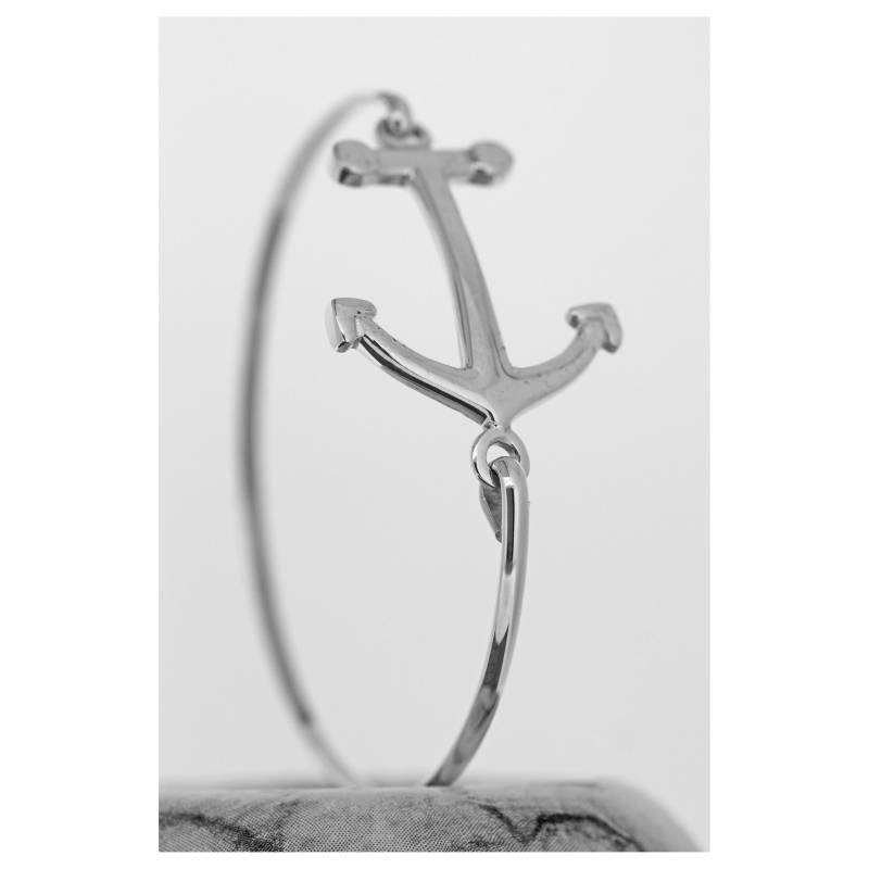 Armreif Aus 925Er Silber Maritimer Schmuck von EvieWallaceDesigns
