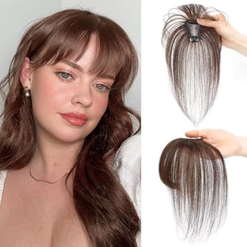 Evimstil Pony Clip in 100% Remy Echthaar Fringe Bangs Human Hair Clip in Pony Fringe Extensions Natürliche Bangs with Haarteile Echthaar Haarverlängerung für Frauen Evimstil Pony Clip in 100% Remy Echthaar Fringe Bangs Human Hair Clip in Pony Fringe Extensions Natürliche Bangs with Haarteile Echthaar Haarverlängerung für Frauen von Evimstil