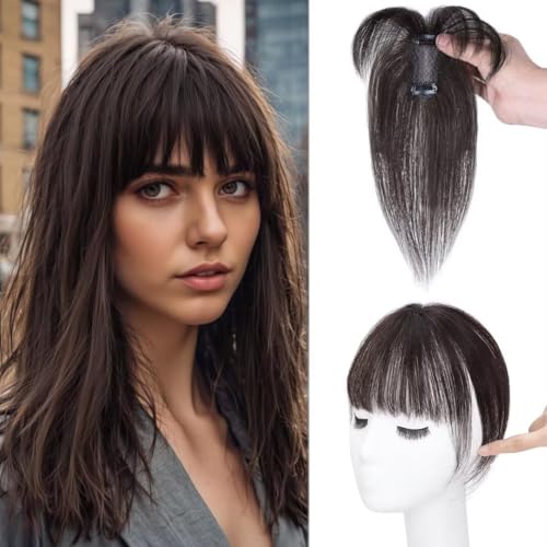 Evimstil Pony Clip in 100% Remy Echthaar Fringe Bangs Human Hair Clip in Pony Fringe Extensions Natürliche Bangs with Haarteile Echthaar Haarverlängerung für Frauen Evimstil Pony Clip in 100% Remy Echthaar Fringe Bangs Human Hair Clip in Pony Fringe Extensions Natürliche Bangs with Haarteile Echthaar Haarverlängerung für Frauen von Evimstil