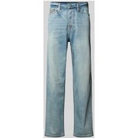 Evisu Straight Fit Jeans mit Stretch-Anteil in Jeansblau, Größe 32 Evisu Straight Fit Jeans mit Stretch-Anteil in Jeansblau, Größe 32 von Evisu