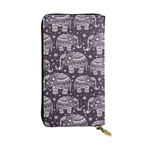 Evius Cartoon Giraffe Geldbörse Herren Geldbörsen Personalisierte Geldbörse für Männer Leder Billfold Herren Geldbörsen mit Münzfach Reißverschluss Geldtasche für Männer Ideal zum Tragen für Business von Evius