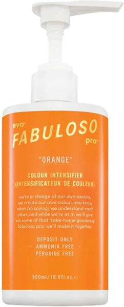 EVO Hair Fabuloso Pro Colour Intensifier Conditioner 500 ml orange von Evo