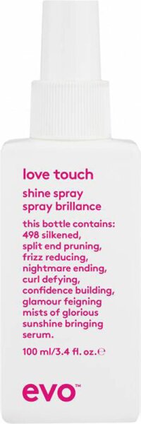 Evo Hair Smooth Love Touch Shine Spray 100 ml Evo Hair Smooth Love Touch Shine Spray 100 ml von Evo