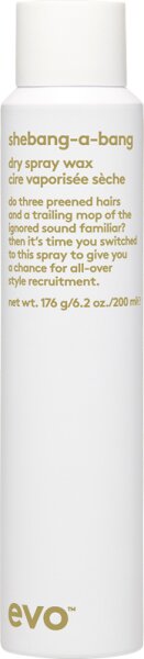 Evo Hair Style Shebang -A- Bang Dry Spray Wax 200 ml von Evo