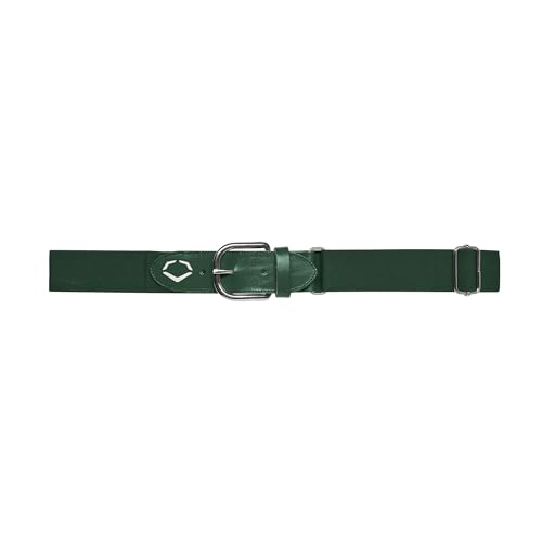 EvoShield Unisex-Erwachsene Adult Elastic Belt Gürtel, Dunkelgrün, OSFA von EvoShield