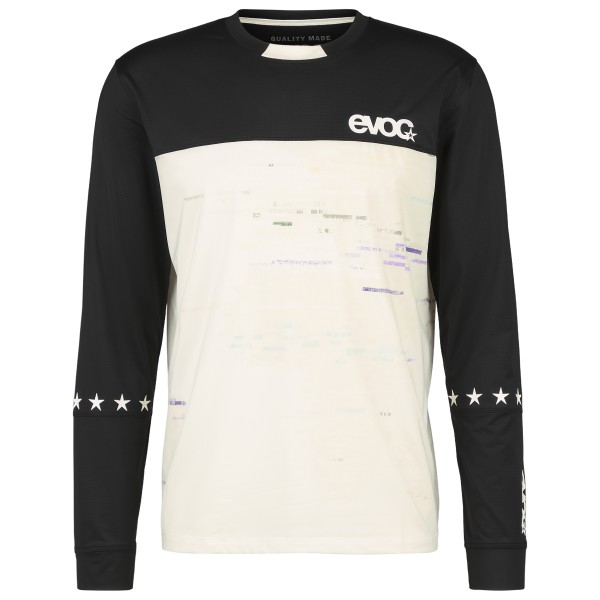 Evoc - Long Sleeve Jersey 701829 - Radtrikot Gr S weiß/schwarz von Evoc