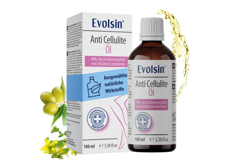 Evolsin Körperlotion Evolsin® Anti Cellulite Öl – Straffendes Körperöl von Evolsin