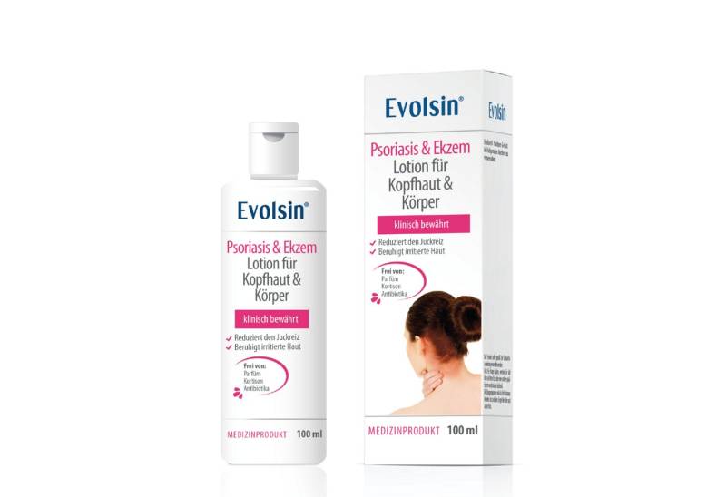 Evolsin Körperlotion Evolsin® Psoriasis & Ekzem Lotion für Kopfhaut und Körper von Evolsin