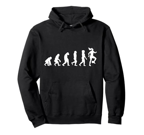 Evolution Frauenfußball Fußballerin Damen Mädchen Geschenk Pullover Hoodie von Evolution Frauenfußball Damen Kickerin Geschenke