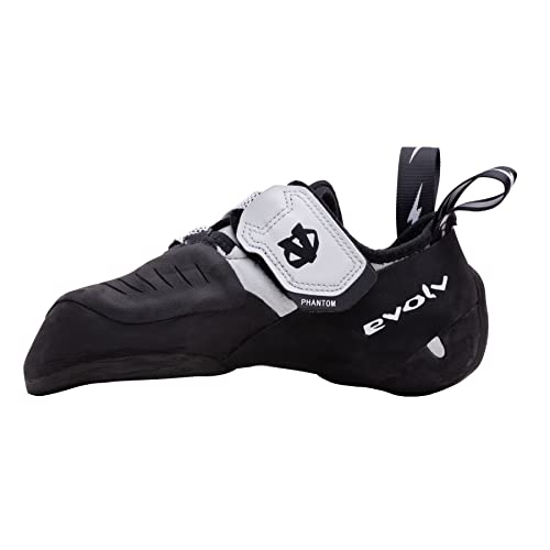 Evolv Phantom LV Kletterschuhe, White-Black, UK 7.5 von Evolv