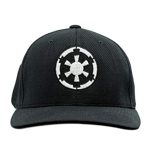 SW Imperial Galactic Empire Flexfit Erwachsene Cool & Dry Piqué Mesh Cap Hat - Schwarz - Einheitsgröße von EvolveFISH