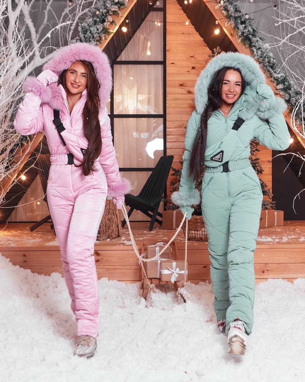 Frauen Ski Overall, Winter Overall Für Frauen, Warme Overalls Weißer Snowboard Anzug Einteiler Schneeanzug von EvolveUA