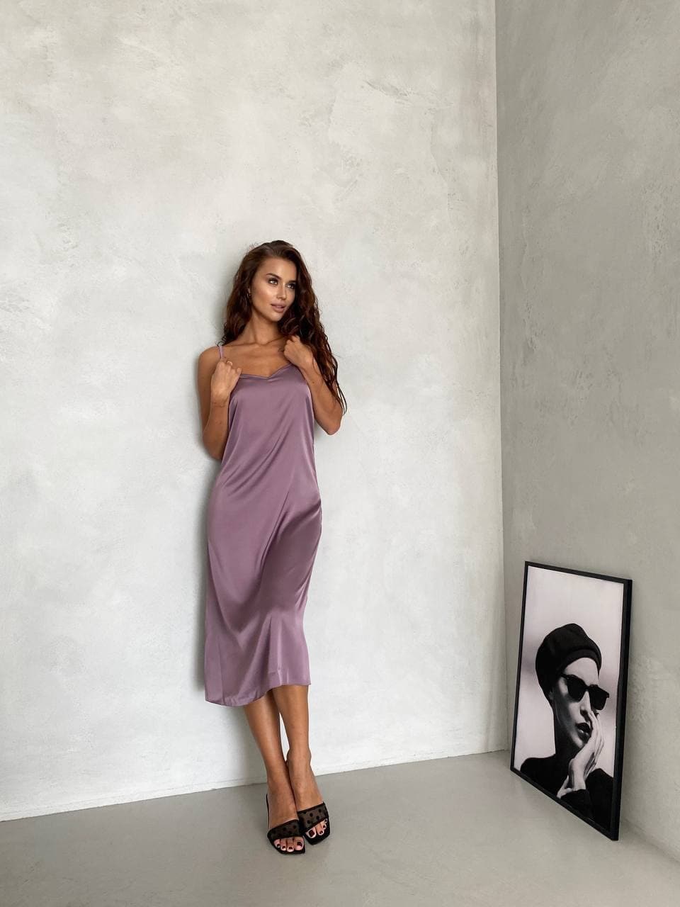 staubige Seide Slip Kleid Für Besondere Anlässe Satin Sommer, Camisole Kleid, Brautjungfern von EvolveUA