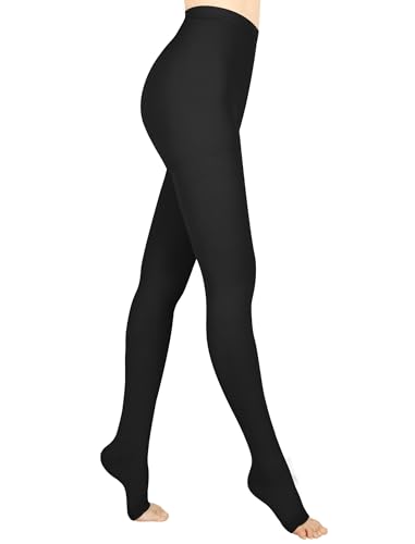 Evolyline Medizinische Kompressionsstrumpfhose Damen Herren Lang 15-20 mmHg, Klasse I Abgestufte kompressionsstrümpfe Stützstrümpfe Offene Zehe für schwangerschaft Krampfadern Ödeme lipödem Evolyline Medizinische Kompressionsstrumpfhose Damen Herren Lang 15-20 mmHg, Klasse I Abgestufte kompressionsstrümpfe Stützstrümpfe Offene Zehe für schwangerschaft Krampfadern Ödeme lipödem von Evolyline