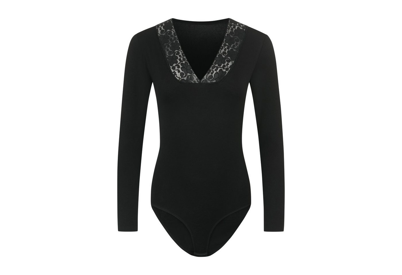 Evoni Body Langarm Damen Dessous Spitzendekolleté von Evoni