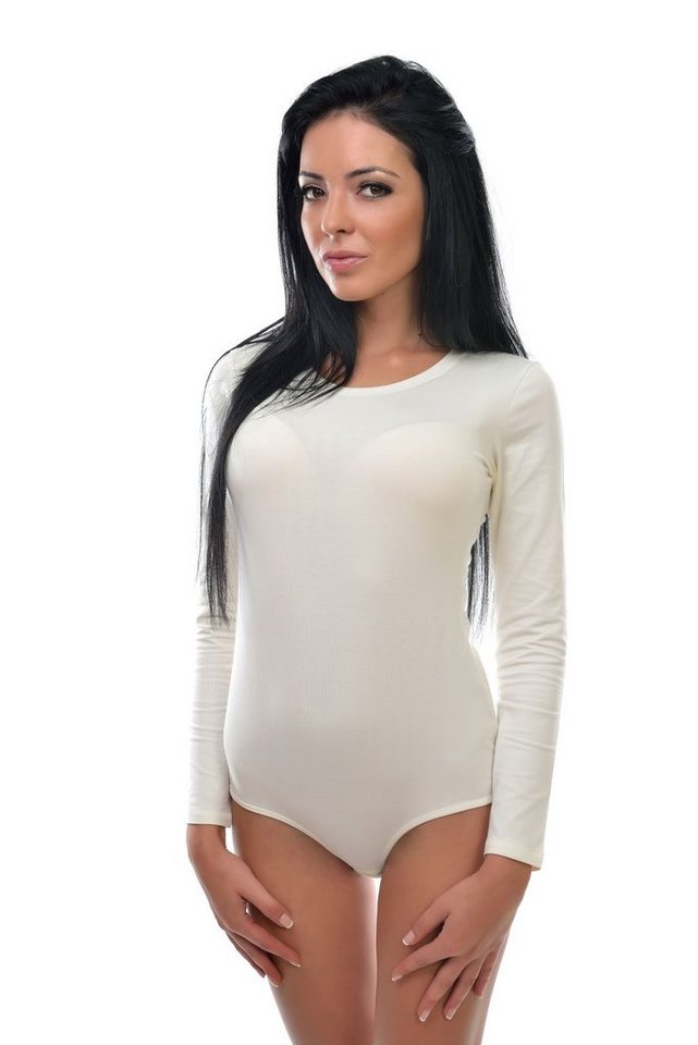 Evoni Body Langarmbody mit Rundhals von Evoni