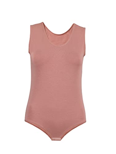 Evoni Damen Body ärmellos L Rose von Evoni