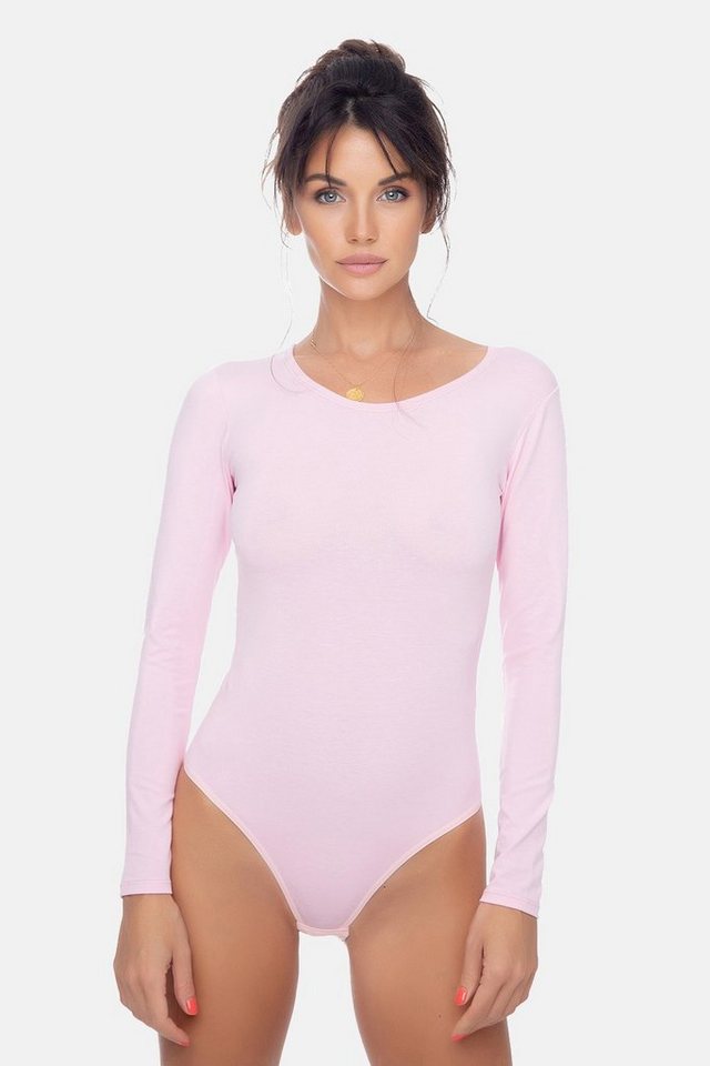 Evoni Body Langarm mit Rundhals, Vielseitig, 95% Baumwolle von Evoni