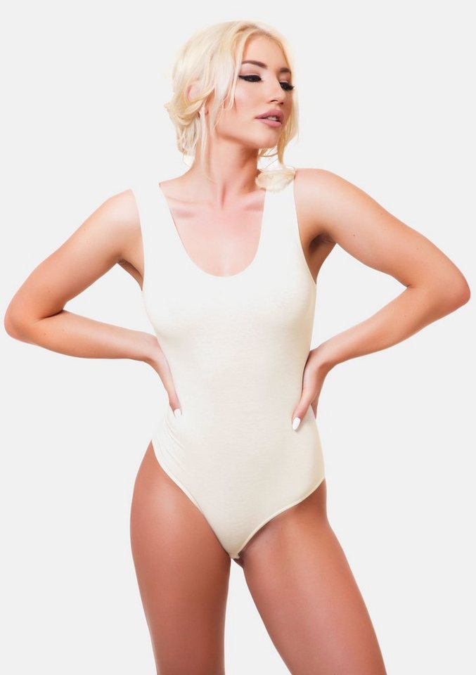 Evoni Stringbody Bodysuit mit breiten Trägern von Evoni